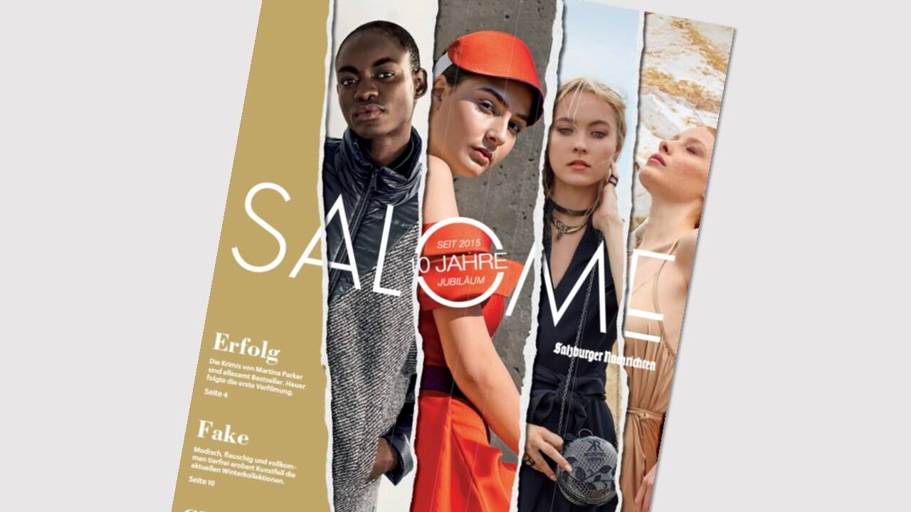 Das Hochglanzmagazin „Salome“ feiert sein zehnjähriges Bestehen. Das Hochglanzmagazin „Salome“ feiert sein zehnjähriges Bestehen.