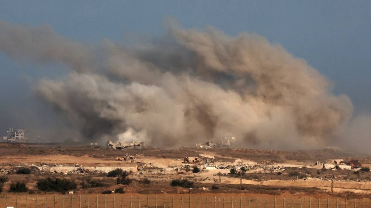 Im Gazastreifen steigen wieder Gefechtswolken auf  Im Gazastreifen steigen wieder Gefechtswolken auf