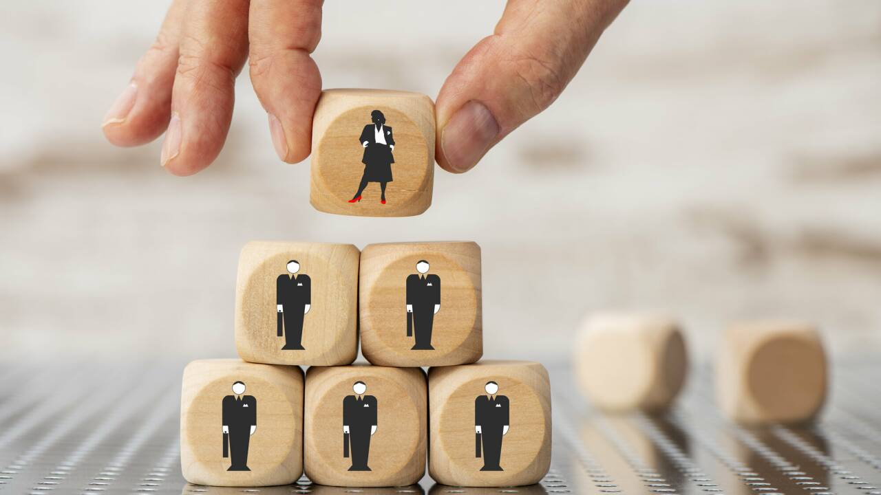 Frau als Vorstand in einem Unternehmen  Frau als Vorstand in einem Unternehmen