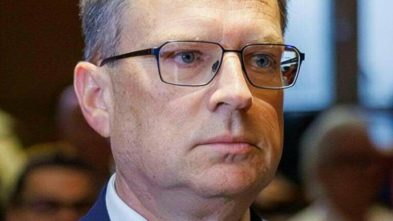 August Wöginger vor Gericht Anfang Oktober. 