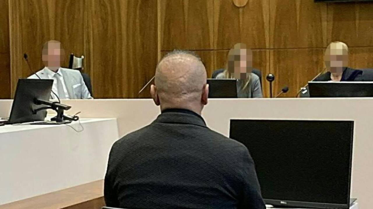 Angeklagter im Prozess um den Barnd in der Stern-Bar  Angeklagter im Prozess um den Barnd in der Stern-Bar