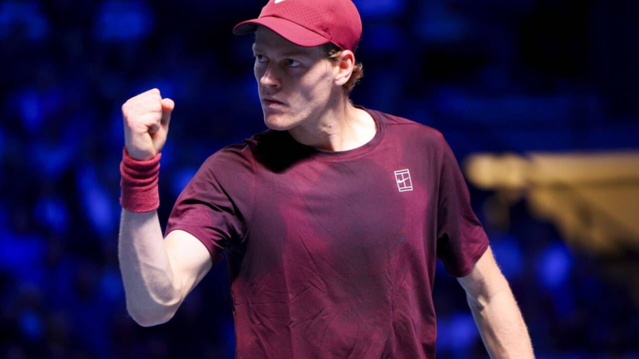 Sinner jubelte über den nächsten Sieg  Sinner jubelte über den nächsten Sieg