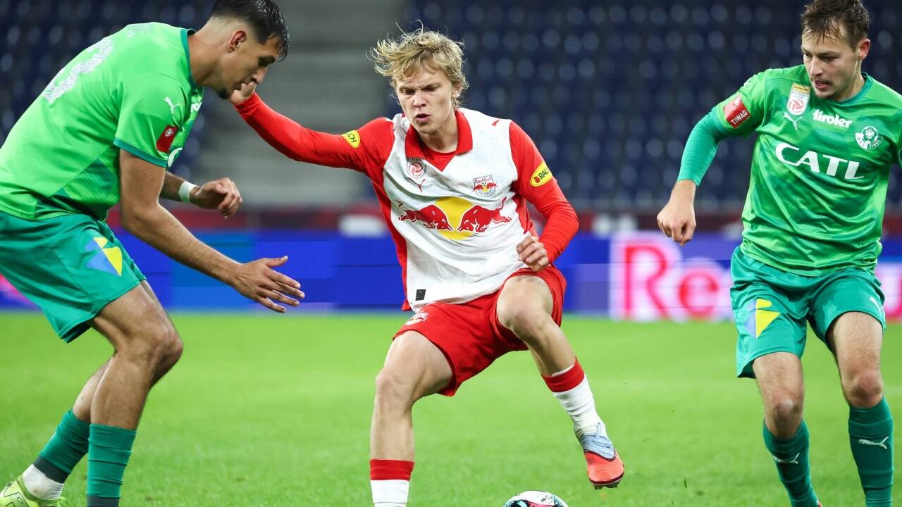 Frans Krätzig und seine Teamkollegen bei Red Bull Salzburg glänzten nur selten.  Frans Krätzig und seine Teamkollegen bei Red Bull Salzburg glänzten nur selten.