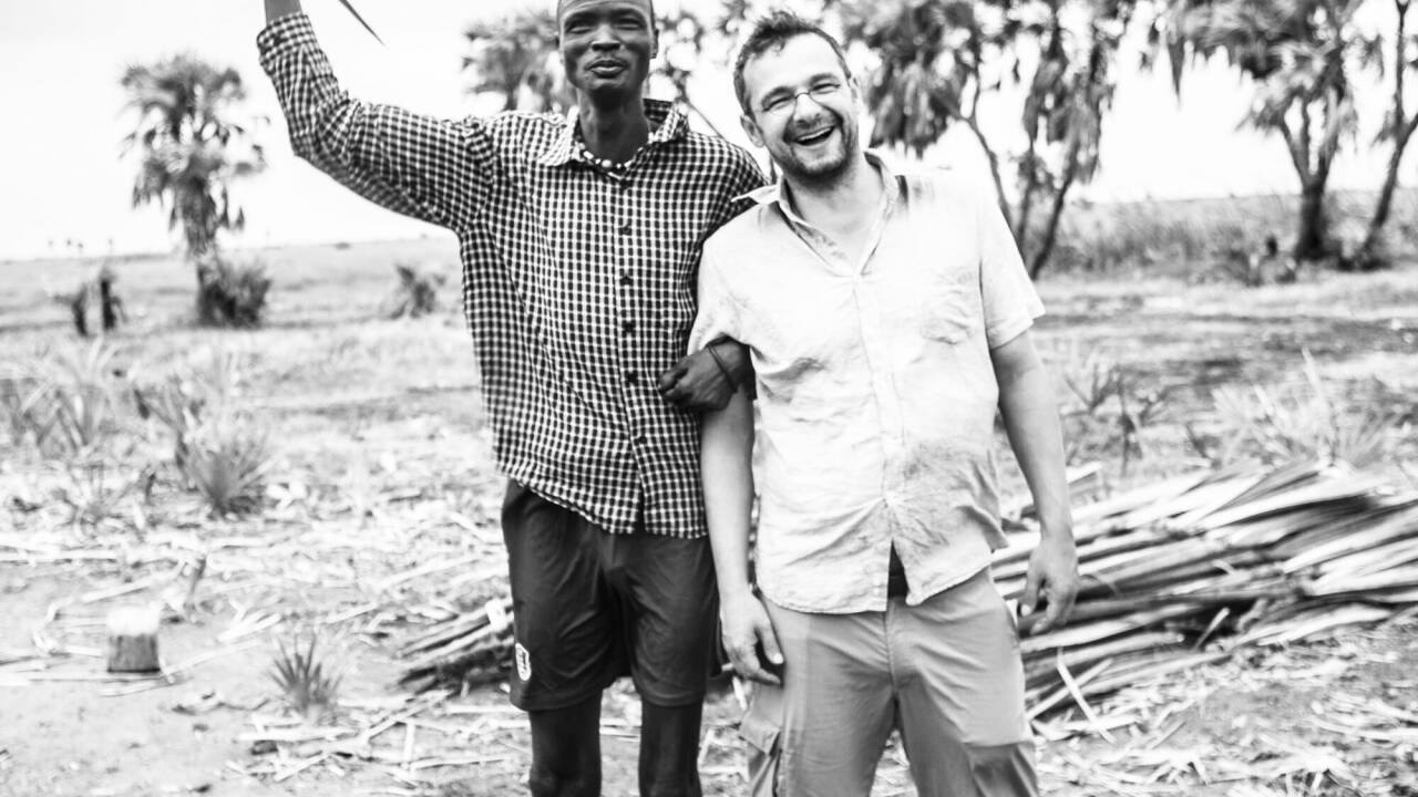Wolfgang Bauer auf einer Recherchereise im Südsudan.   Wolfgang Bauer auf einer Recherchereise im Südsudan.