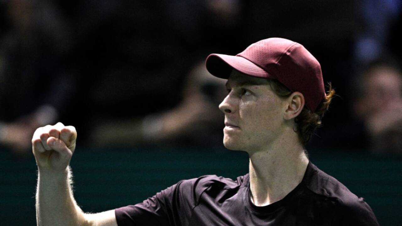 Jannik Sinner setzte gegen Ben Shelton seinen Siegeszug fort  Jannik Sinner setzte gegen Ben Shelton seinen Siegeszug fort