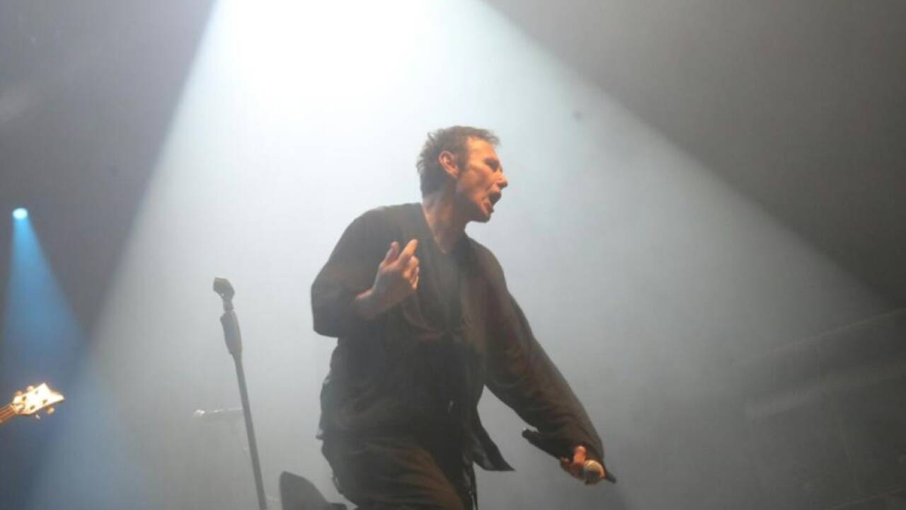 Swjatoslaw Wakartschuk beim Konzert seiner Band Okean Elsy in Wien 