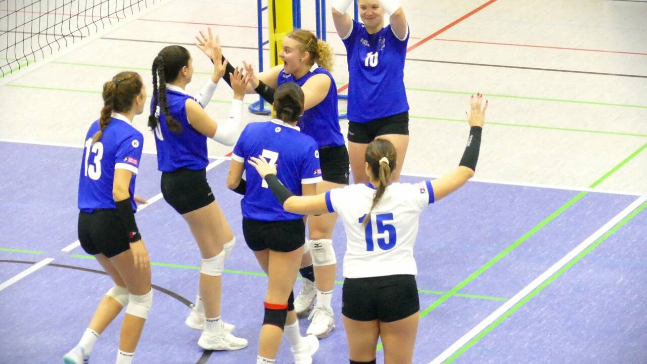 Erleichterung nach dem 3:1-Sieg bei den Salzburgerinnen. 