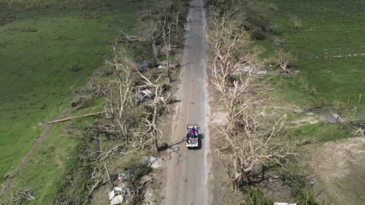 Schneisen der Zerstörung auf Jamaika 