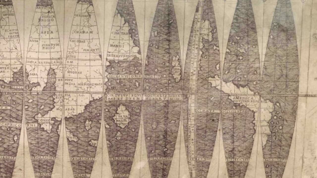 Mutmaßlich älteste Karte aus 1508 von Wiener Professor aufgespürt 