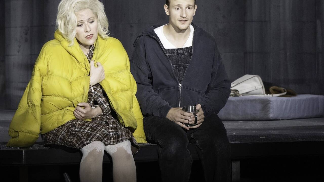 Lucile Richardot (mit Federico Fiori) sang die Cornelia in „Giulio Cesare in Egitto“.  