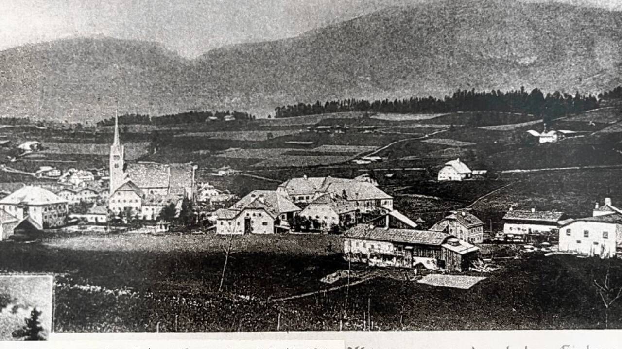 Ein Highlight aus der Sammlung von Erich Tantscher: Abtenau zur Kaiserzeit. 