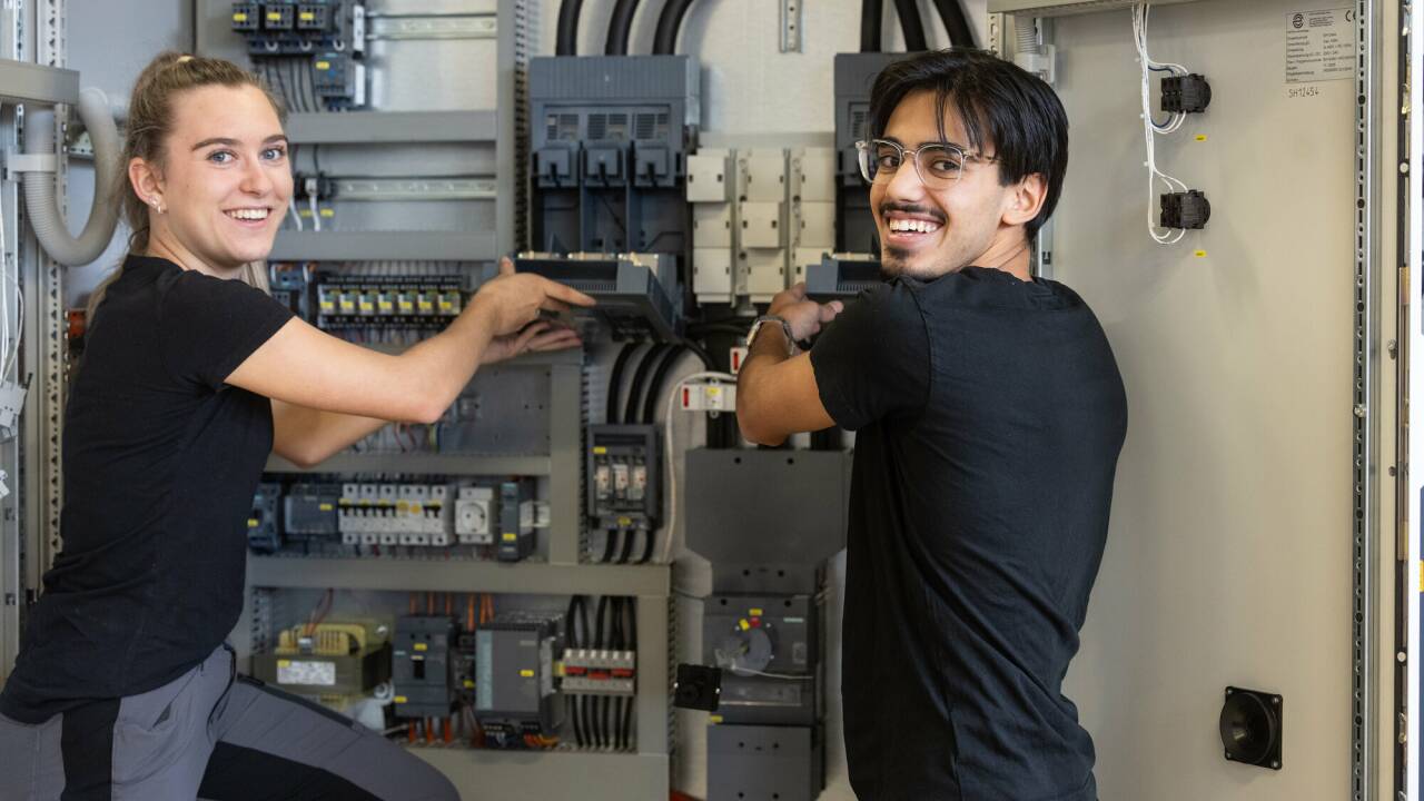 Lehrlinge bei e-Untha Shredding Technologies in Golling, Salzburg: 