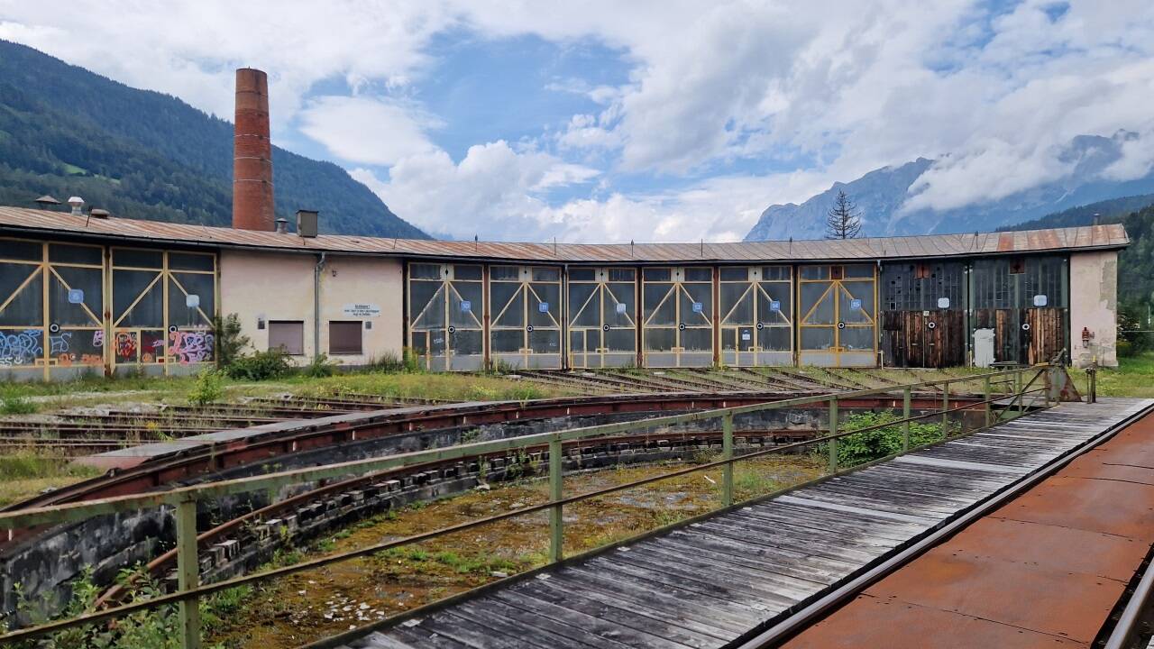 Frühestens 2027 sollte der ikonische Rundschuppen rückgebaut werden.  