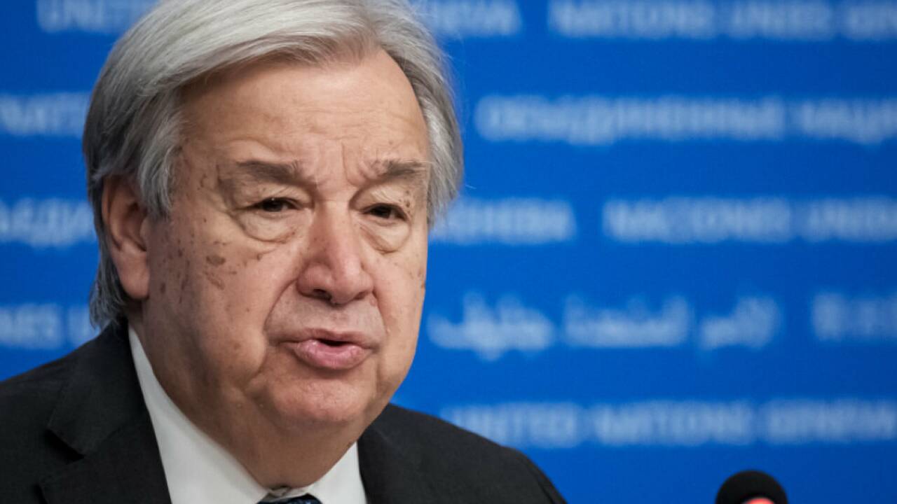 Guterres beim Weltsozialgipfel in Doha  Guterres beim Weltsozialgipfel in Doha