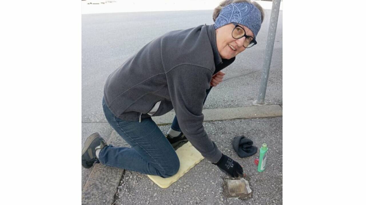 Dieses Foto fertigte Humer-Vogl bei der Putzaktion am vergangenen Wochenende an. 