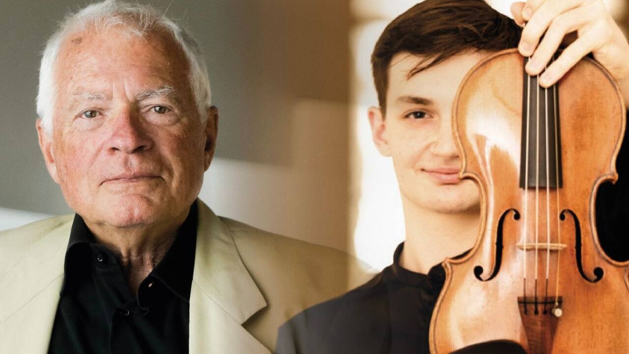Meister der Generationen: Leopold Hager und Leonhard Baumgartner. Meister der Generationen: Leopold Hager und Leonhard Baumgartner.