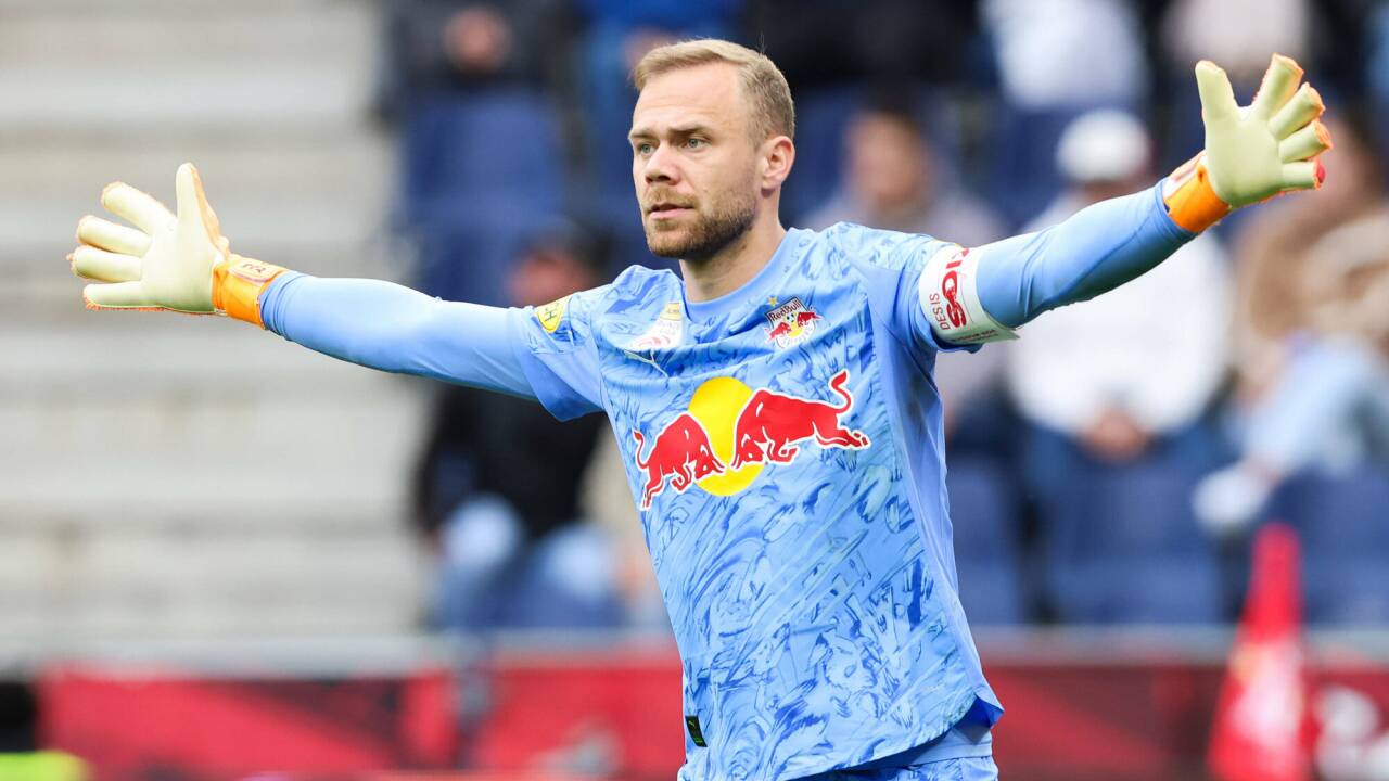 ÖFB-Teamgoalie Alexander Schlager wird auch das Europa-League-Spiel gegen die Go Ahead Eagles verpassen. ÖFB-Teamgoalie Alexander Schlager wird auch das Europa-League-Spiel gegen die Go Ahead Eagles verpassen.