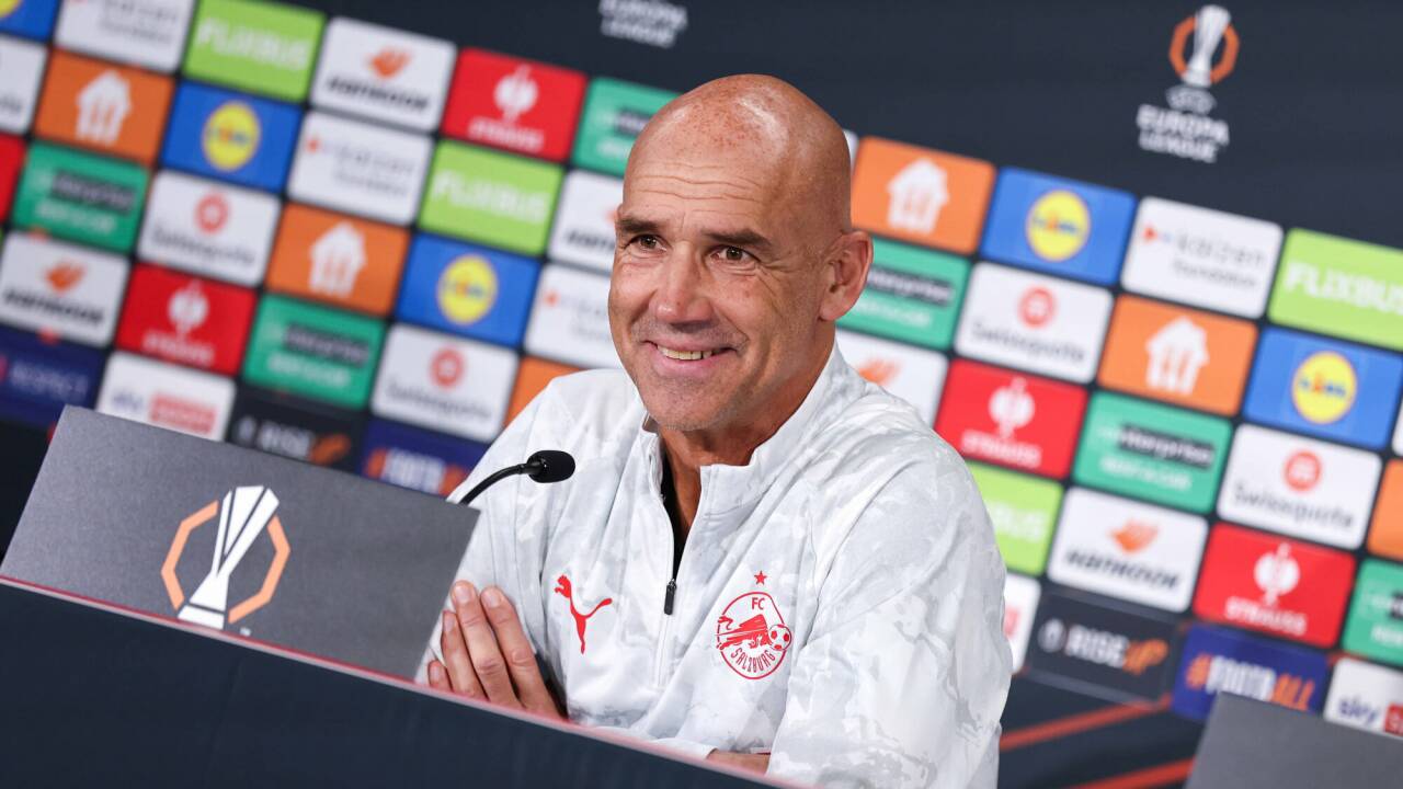 Salzburg-Trainer Thomas Letsch sieht sein Team als Favoriten. 