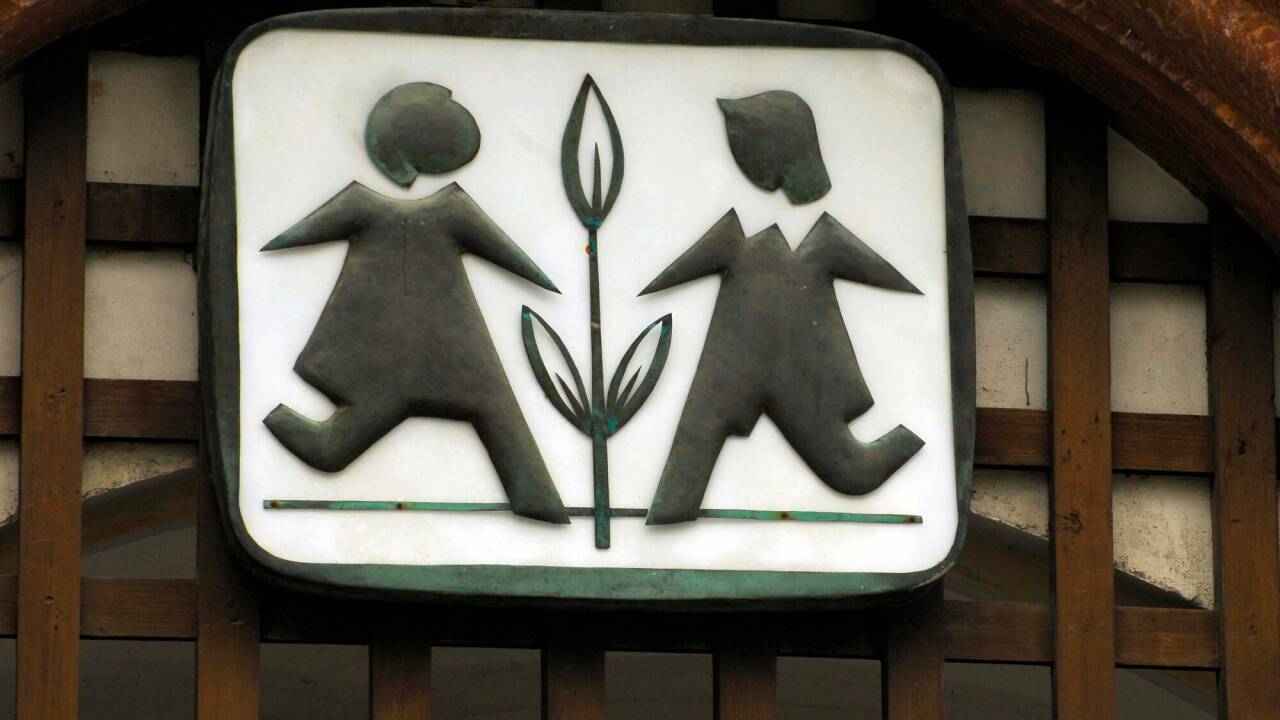 Das Logo des SOS-Kinderdorfs. Das Logo des SOS-Kinderdorfs.