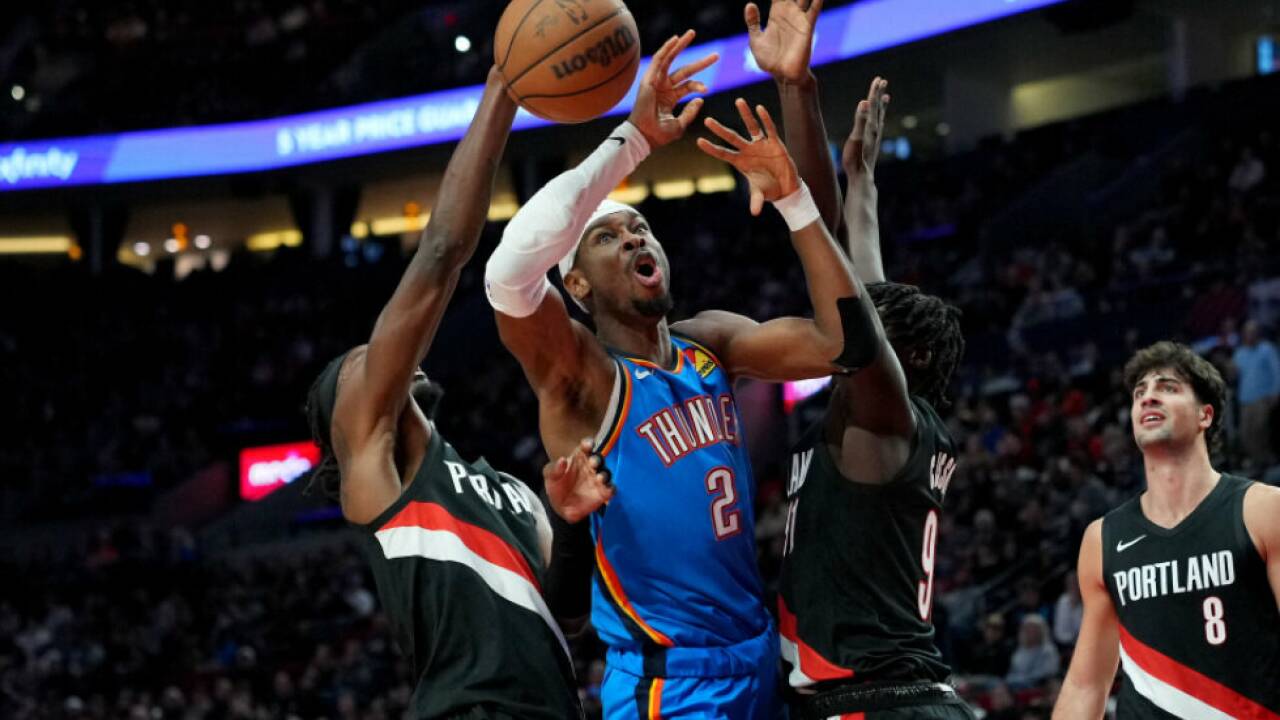 Siegesserie von Gilgeous-Alexander und Co. ging in Portland zu Ende Siegesserie von Gilgeous-Alexander und Co. ging in Portland zu Ende