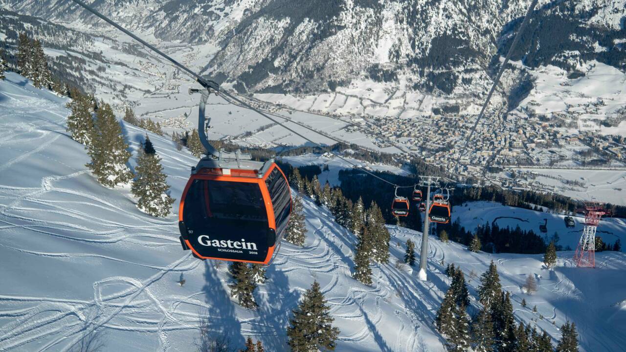 Die neue Schlossalmbahn in Bad Hofgastein wurde 2018 errichtet. 
