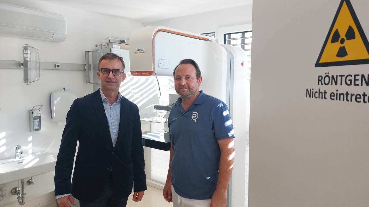 Die niedergelassenen Radiologen Dejan Gvozdic (links) und Imre Vasvary. Die niedergelassenen Radiologen Dejan Gvozdic (links) und Imre Vasvary.