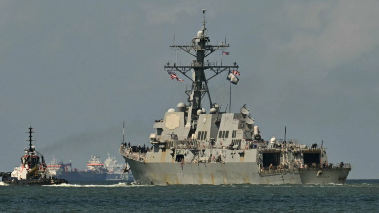 Ein US-Kriegsschiff auf dem Weg in Richtung Venezuela Ein US-Kriegsschiff auf dem Weg in Richtung Venezuela