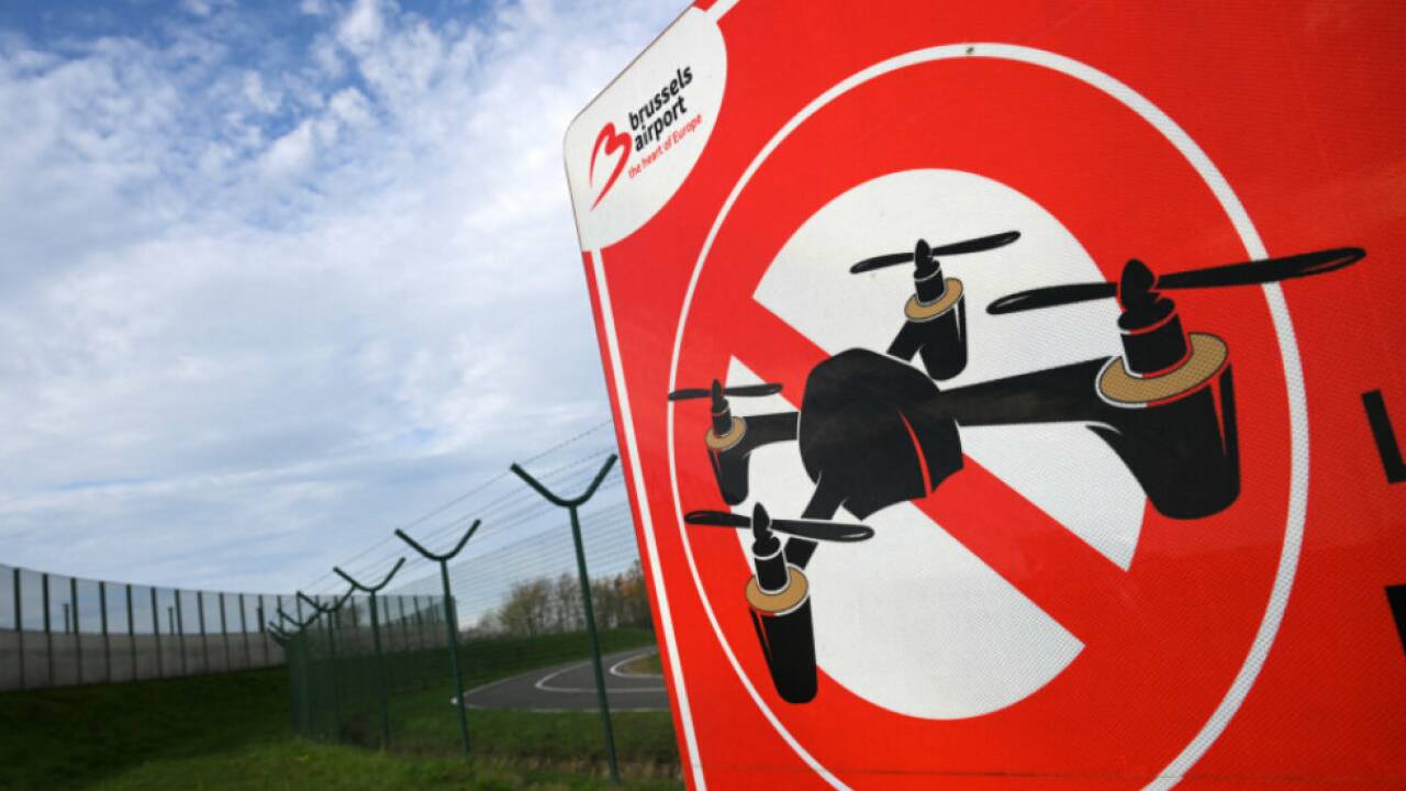 Auch am Flughafen Brüssel gilt eigentlich ein Drohnenverbot Auch am Flughafen Brüssel gilt eigentlich ein Drohnenverbot
