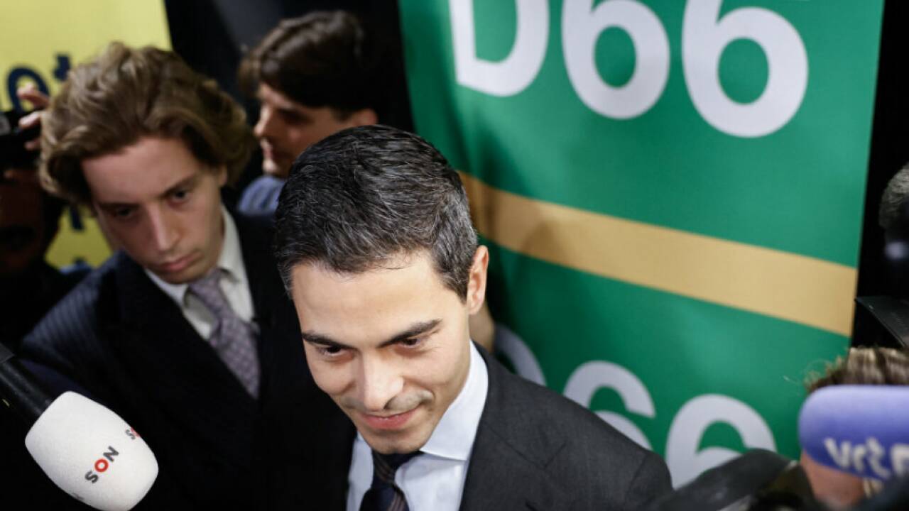 Rob Jetten und seine D66 gewinnen Parlamentswahl in den Niederlanden Rob Jetten und seine D66 gewinnen Parlamentswahl in den Niederlanden