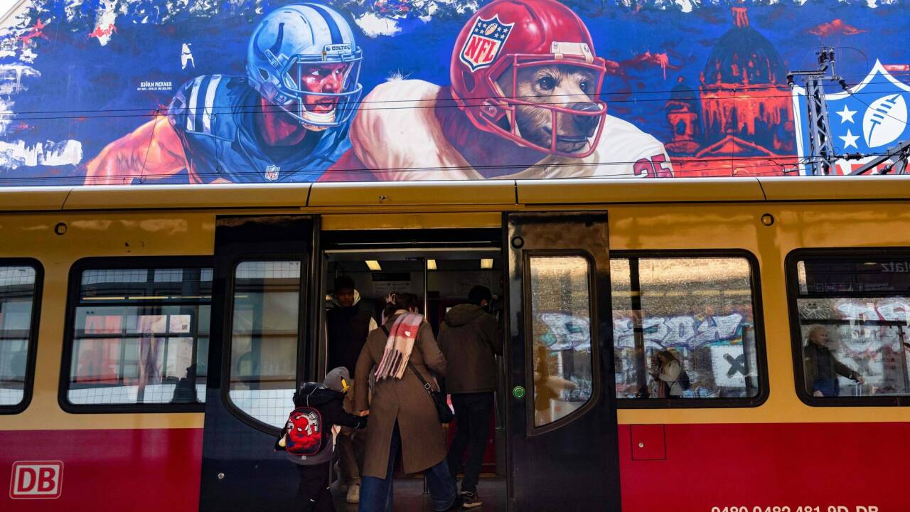 Ganz Berlin steht im Zeichen der NFL. Ganz Berlin steht im Zeichen der NFL.