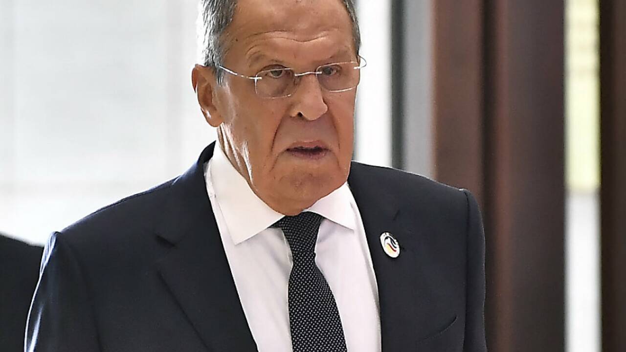Russlands Außenminister Sergej Lawrow im Juli beim Asean-Gipfel der südostasiatischen Staaten. Russlands Außenminister Sergej Lawrow im Juli beim Asean-Gipfel der südostasiatischen Staaten.