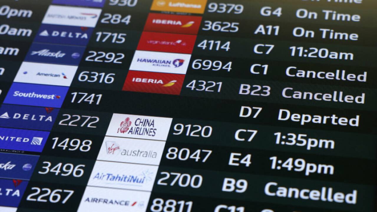 Weiter Flugstreichungen in den USA Weiter Flugstreichungen in den USA