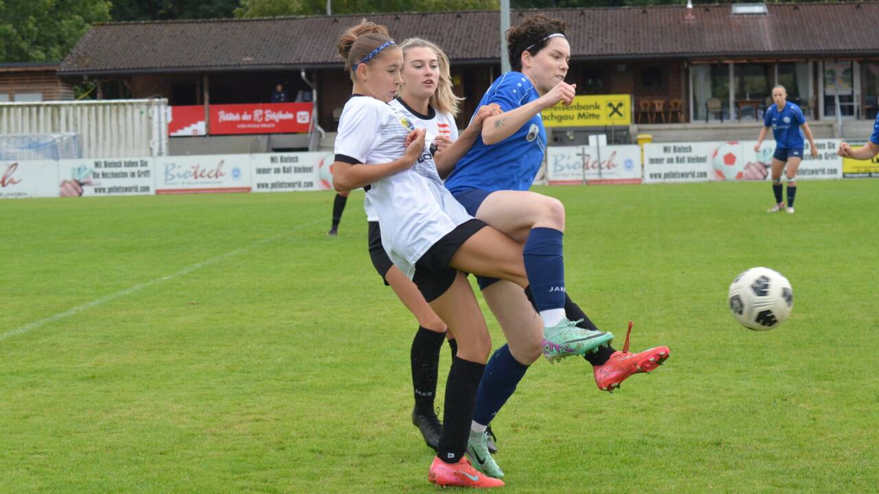 Nichts zu holen gab es für Bergheim (Bild: Maria Ganisl/rechts) bei der SG Tennengau. Nichts zu holen gab es für Bergheim (Bild: Maria Ganisl/rechts) bei der SG Tennengau.