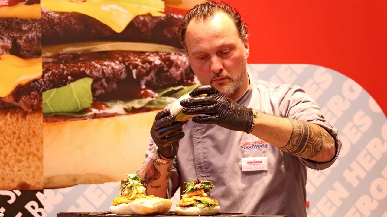 Es gab auch Burger bei der Messe „Alles für den Gast“ in Salzburg. Es gab auch Burger bei der Messe „Alles für den Gast“ in Salzburg.