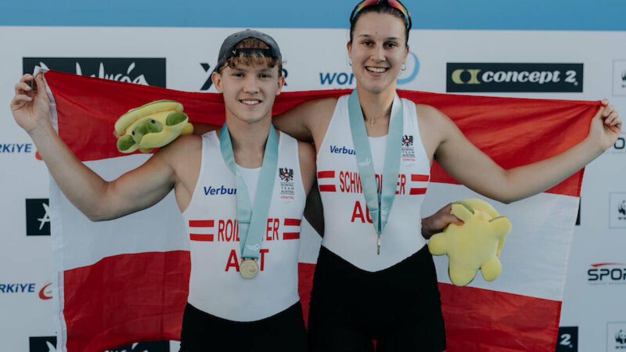 Nikolas Roidmayer und Carola Schwendinger. Nikolas Roidmayer und Carola Schwendinger.