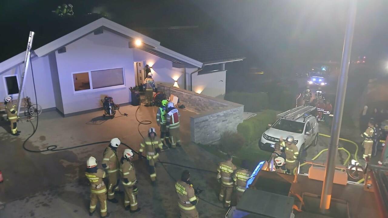 Bilder vom Brandeinsatz in Goldegg Bilder vom Brandeinsatz in Goldegg