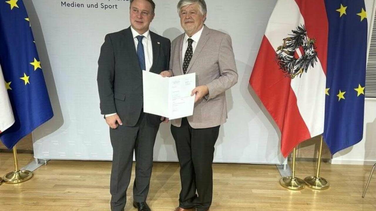 Vizekanzler und Medienminister Babler würdigte Lahodynskys Engagement 