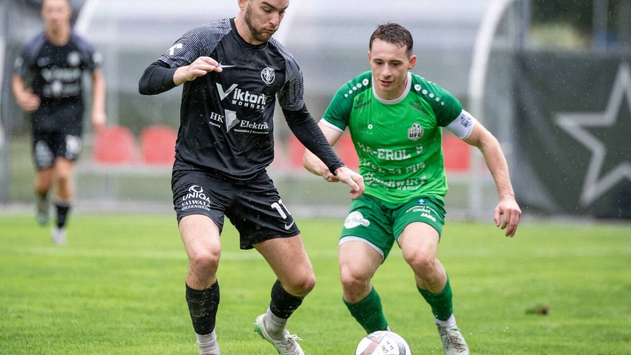 Patrick Mayer (l.) glänzte mit seinen Siezenheimern in der Salzburger Liga. 