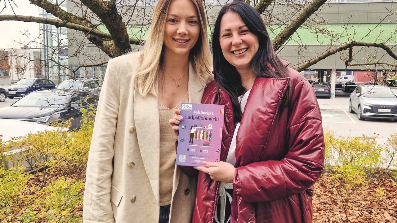Ladysflohmarkt-in-der-Messe-Nach-dem-Einkaufen-wird-getanzt