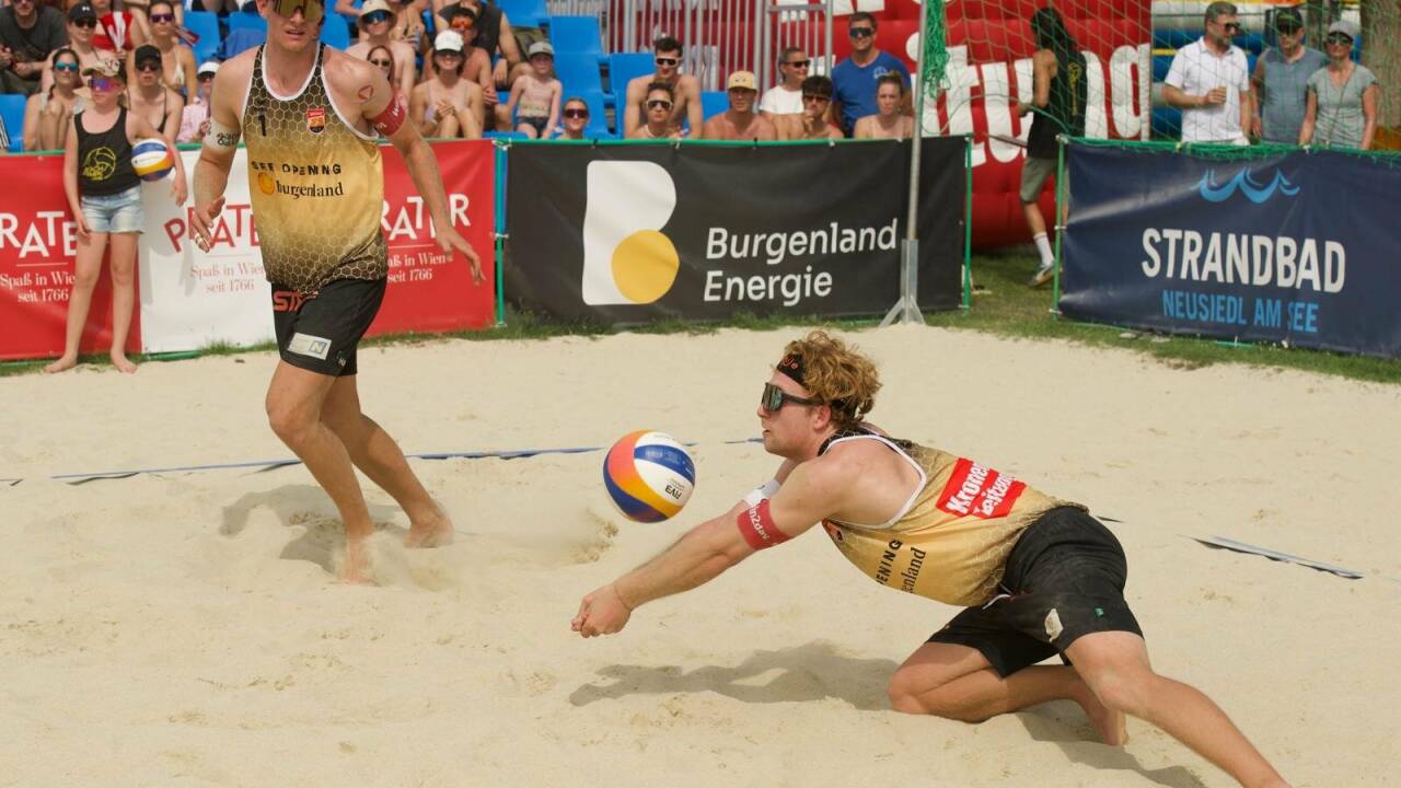 Timo Hammarberg und Tim Berger. 