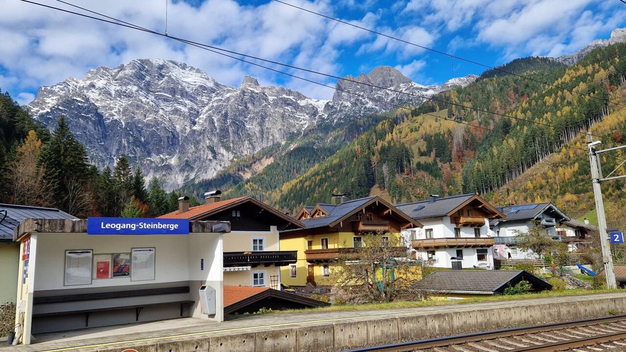 Auch mit dem Fahrplanwechsel am 15. Dezember geht es von hier aus noch weiter: Die Haltestelle Leogang-Steinberge wird weiterhin von der S8 bedient. 