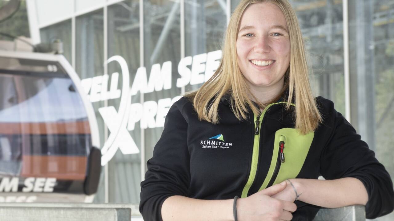 Von Lehre mit Matura bis zur Betriebsleiterprüfung: Die Schmittenhöhebahnen sind stolz auf ihre „Vorzeigetechnikerin“ Celina Schuster, die es als einige von wenigen Damen in diesen Beruf geschafft hat.  