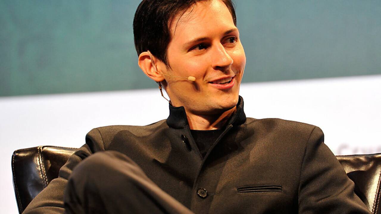 Pavel Durov auf einem Archivbild. 