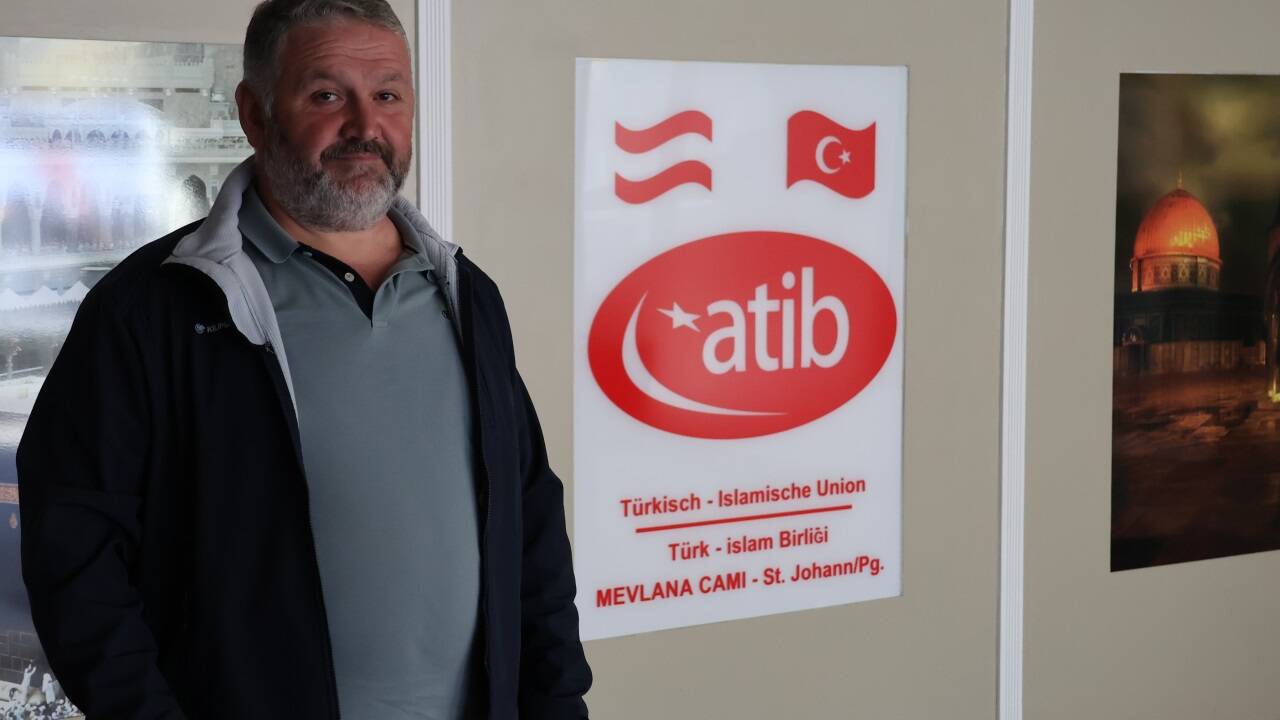 Gürbüz Fatih ist Obmann der ATIB in St. Johann. 