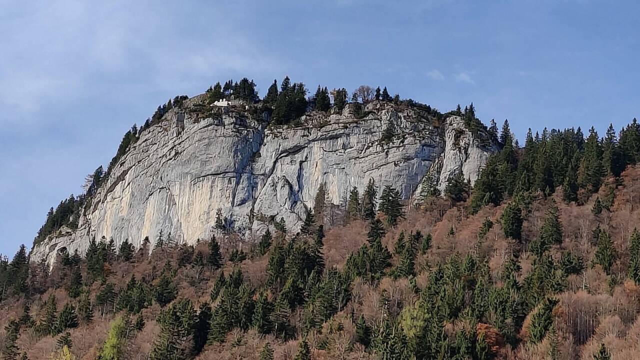 Die Gitschenwand in St. Koloman. 