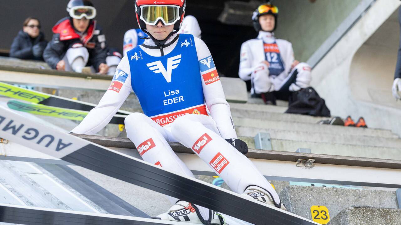 Lisa Eder (AUT). Lisa Eder (AUT).