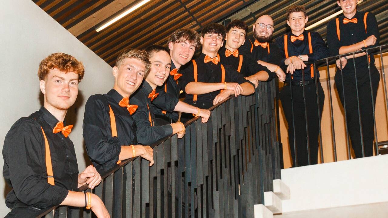 A-Capella-Ensemble „Vokale Randale“ gegen Gewalt an Frauen.  