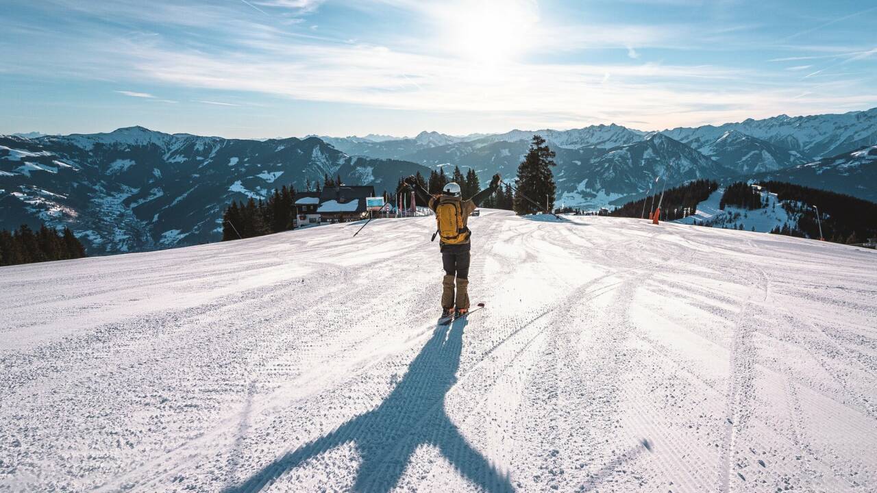 Schmittenhöhe in Zell am See. Schmittenhöhe in Zell am See.