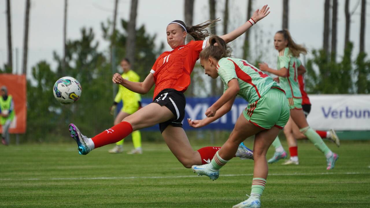 Maya Lampl im Einsatz für Österreich. Maya Lampl im Einsatz für Österreich.