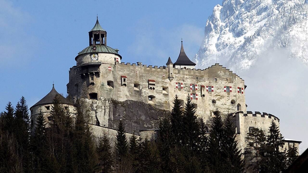 Burg Hohenwerfen. 
